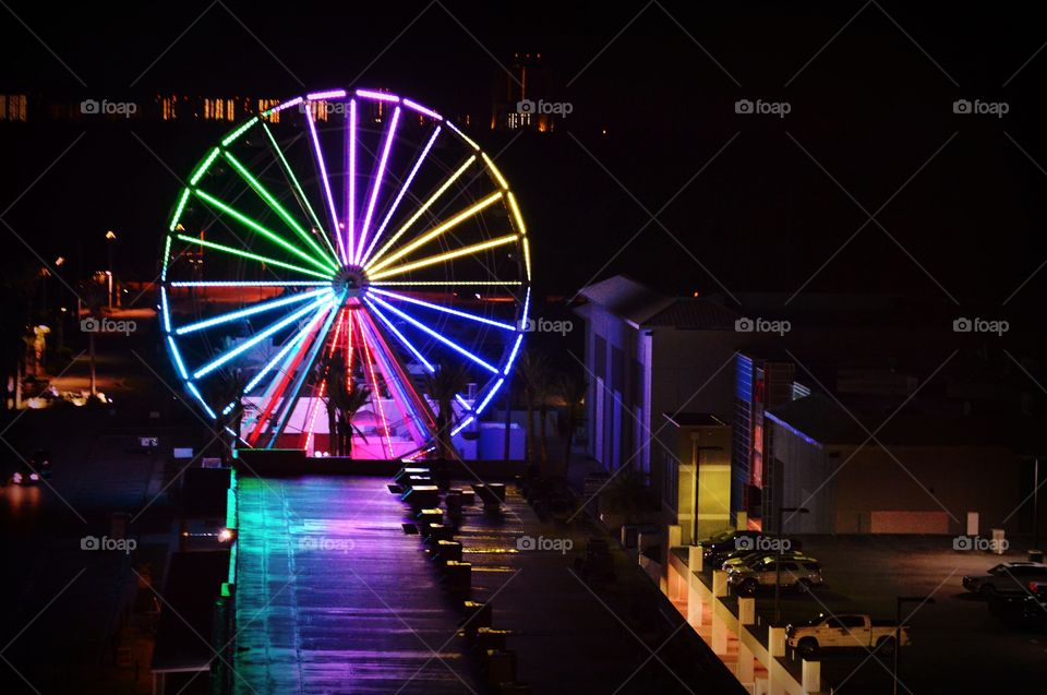 Ferris Wheel Lit