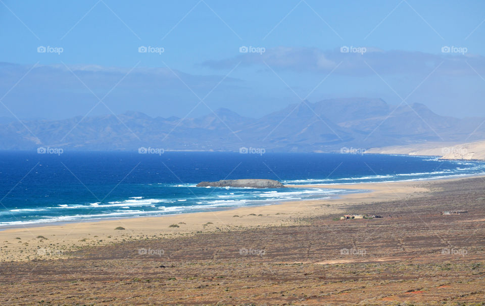 Cofete beach view