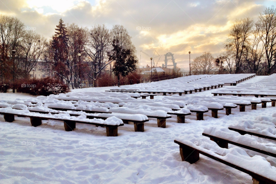 bydgoszcz snow winter sky by xhdpit