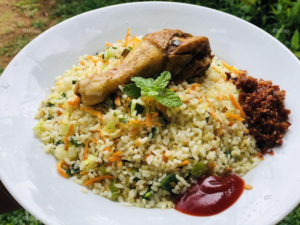 Home Cooked Fried Rice