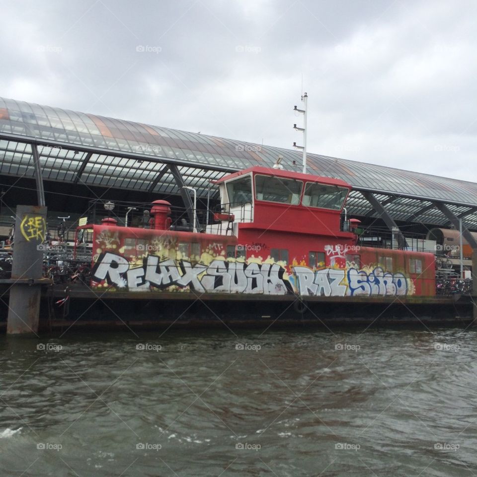 Graffiti Boat