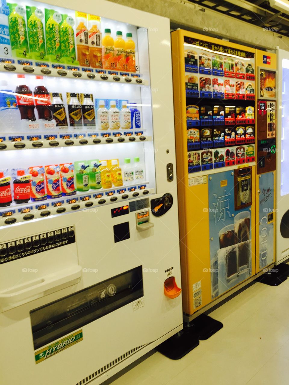 Japan vending machines