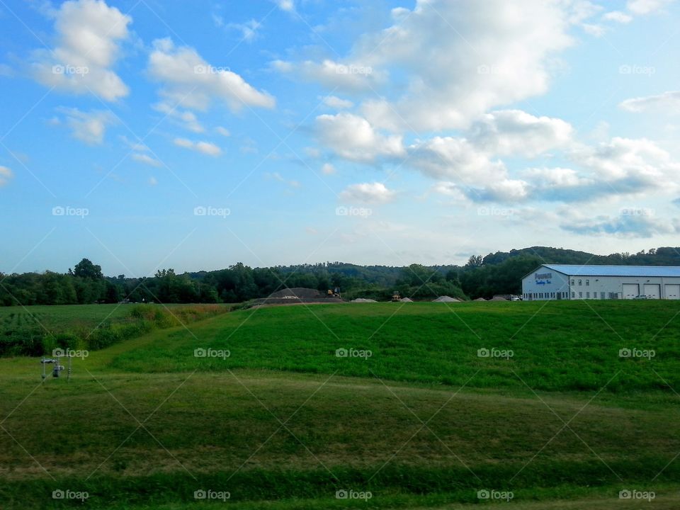 Hocking Farmland. Farm in the Hocking County area.