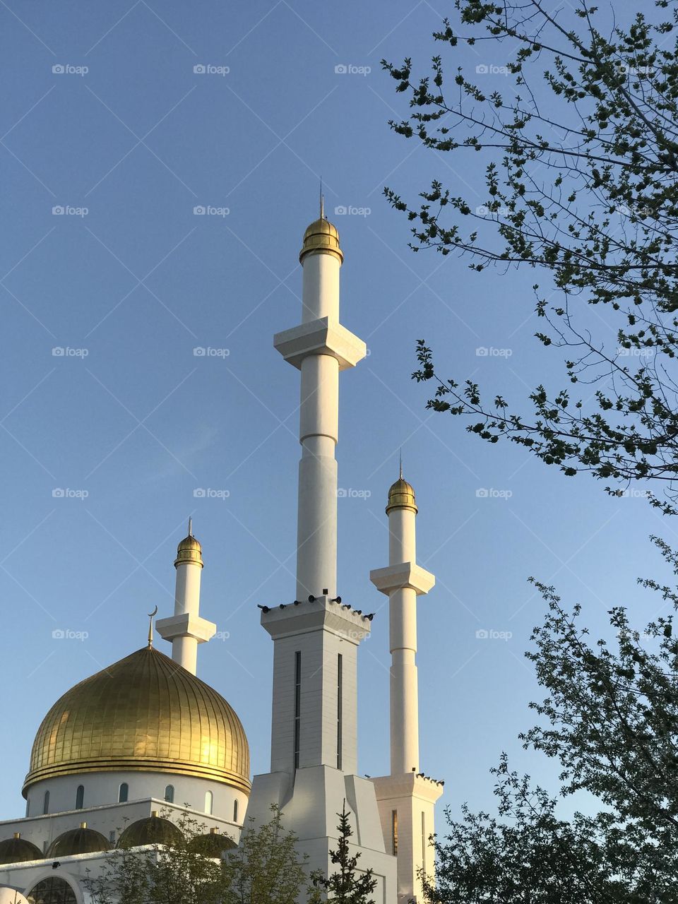 The mosque in Kazakhstan 