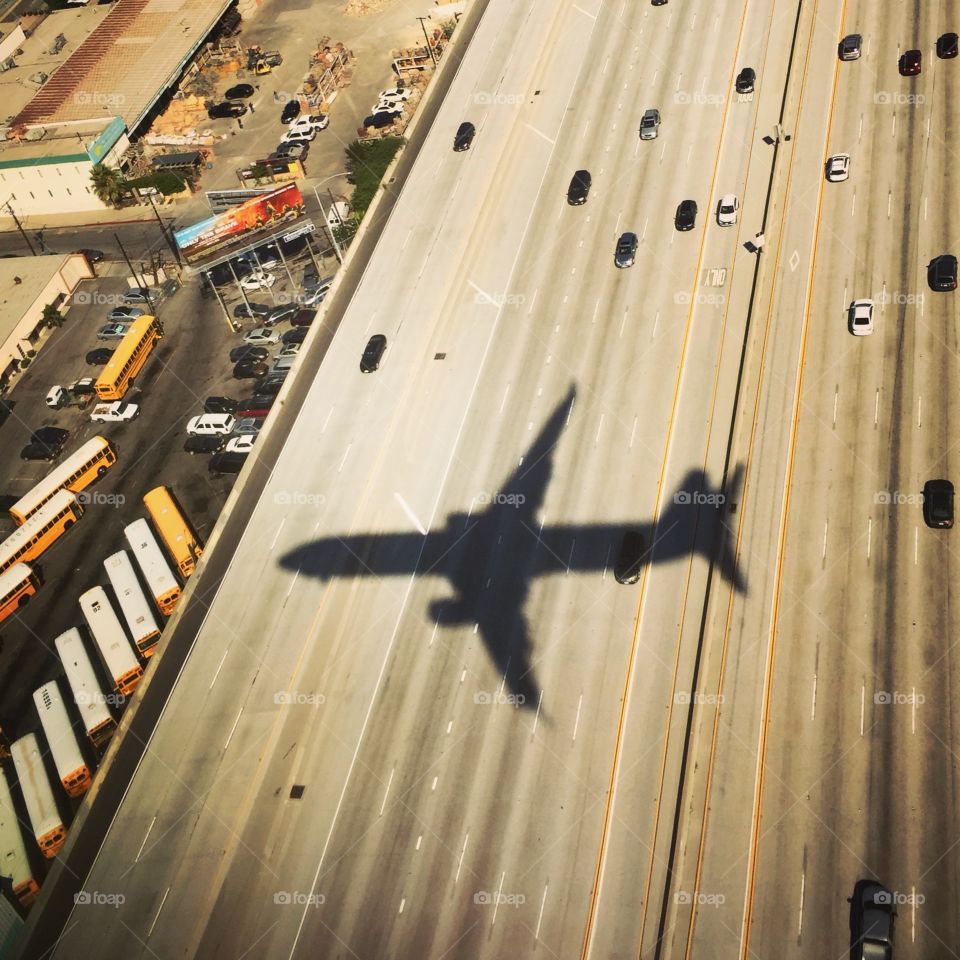 Plane shadow