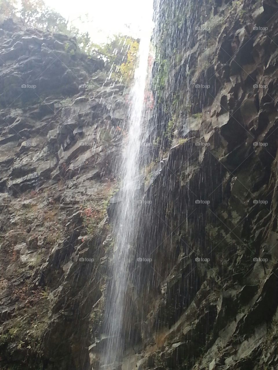 Waterfall  in Arkansas,  Jean Petit state park