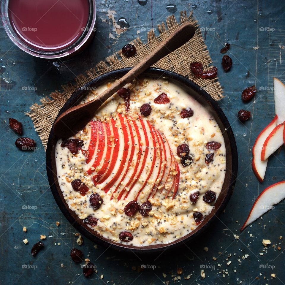 Banana smoothie bowl