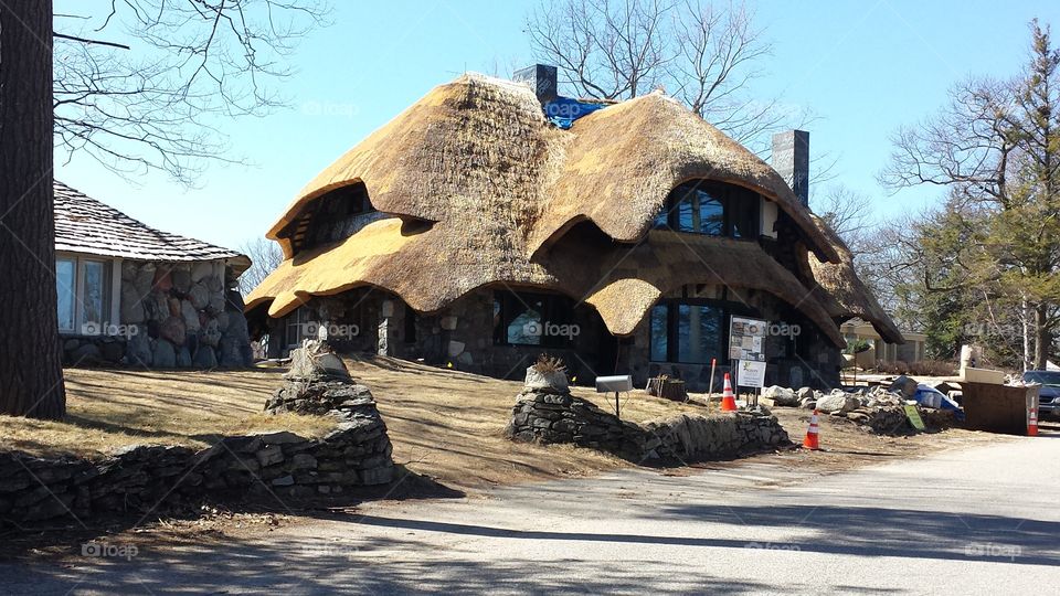 new construction. in Charleviox near lake Michigan. 