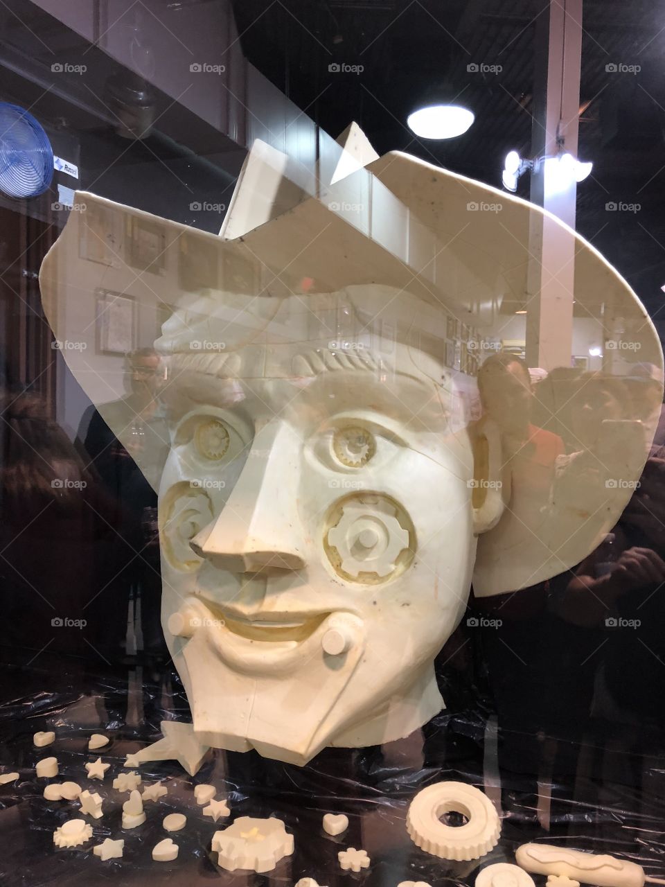 Big Tex made out of butter