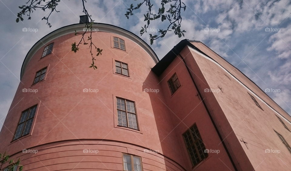 Uppsala Castle, northern tower.