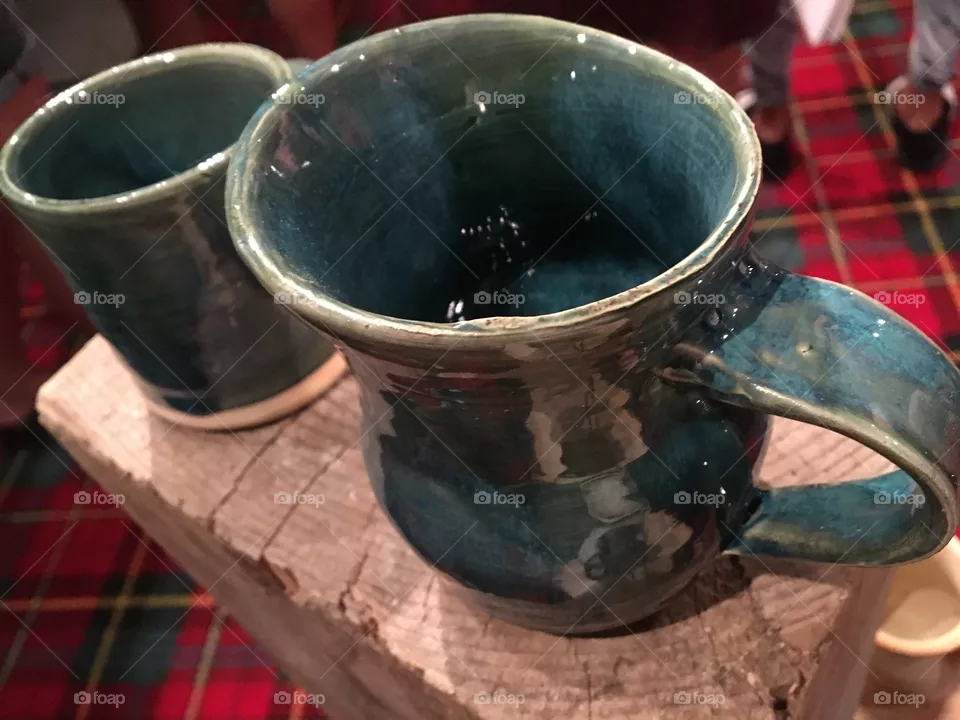 Clay cup