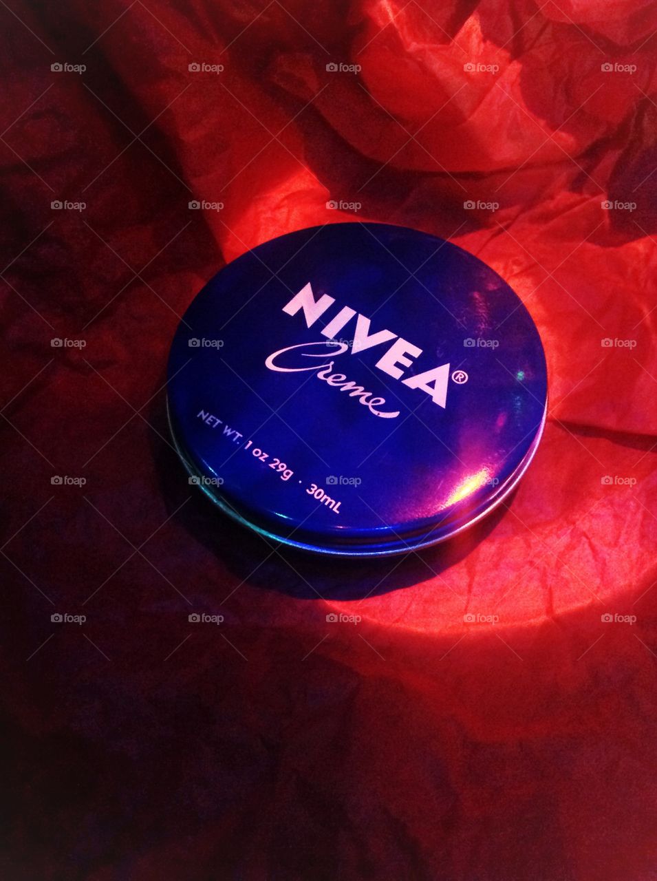 Nivea creme under the tree