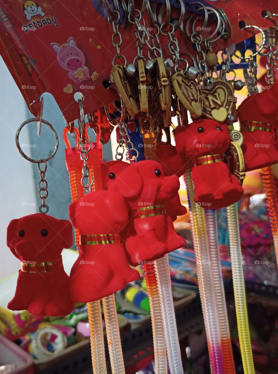 keychain with pappies,beautiful keychain