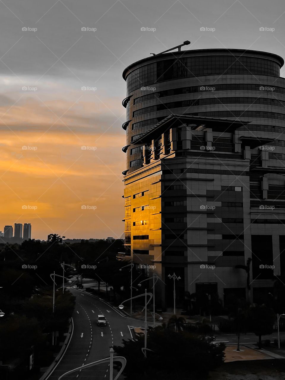 Sometimes we have to stand on higher place to look forward 