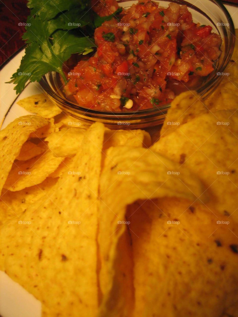 Salsa, Tortilla, No Person, Chip, Food