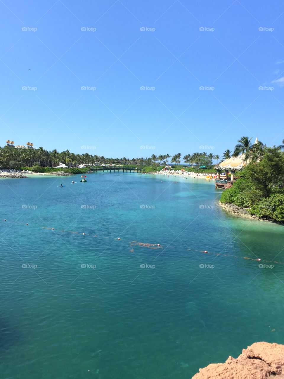 The Atlantis resort in the Bahamas
