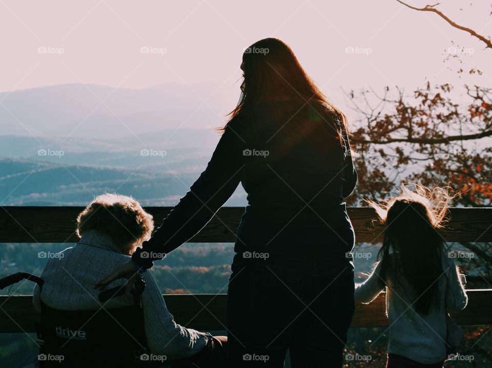 People, Two, Woman, Man, Sunset