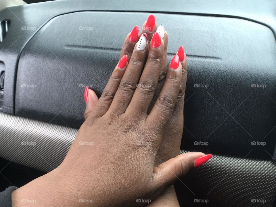 Nail Polish nail hand finger fingernail Fashion Adult Red nail art women human leg limb manicure one person close - up beauty treatment nail care indoors arts culture and entertainment red nail polish in Juja , Kenya