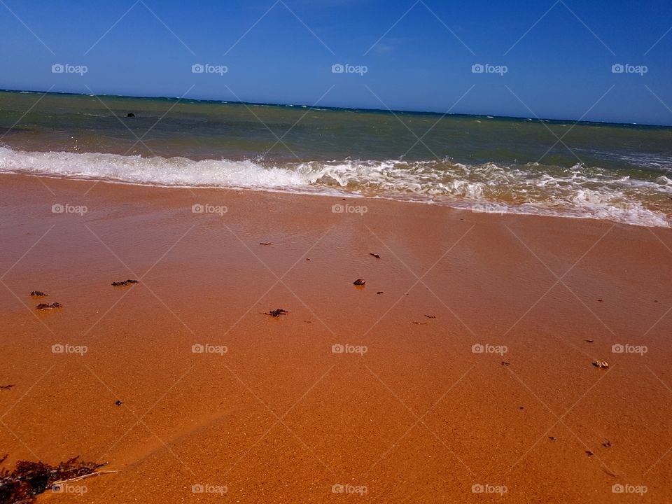 Beach, Water, Sand, No Person, Seashore