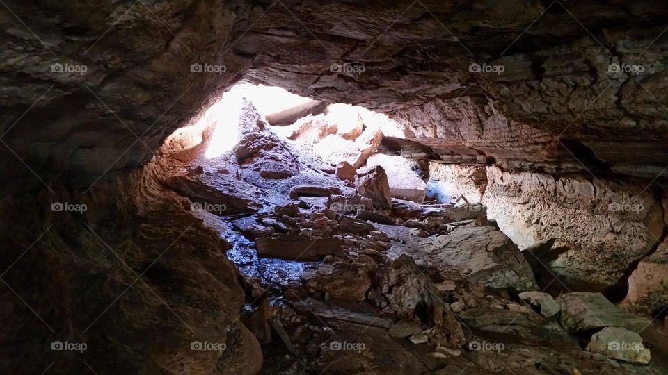 Cave on West Texas ranch