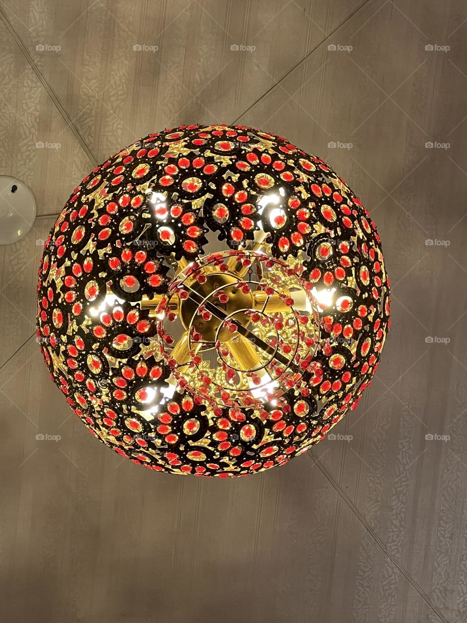 Decoration in the restaurant 