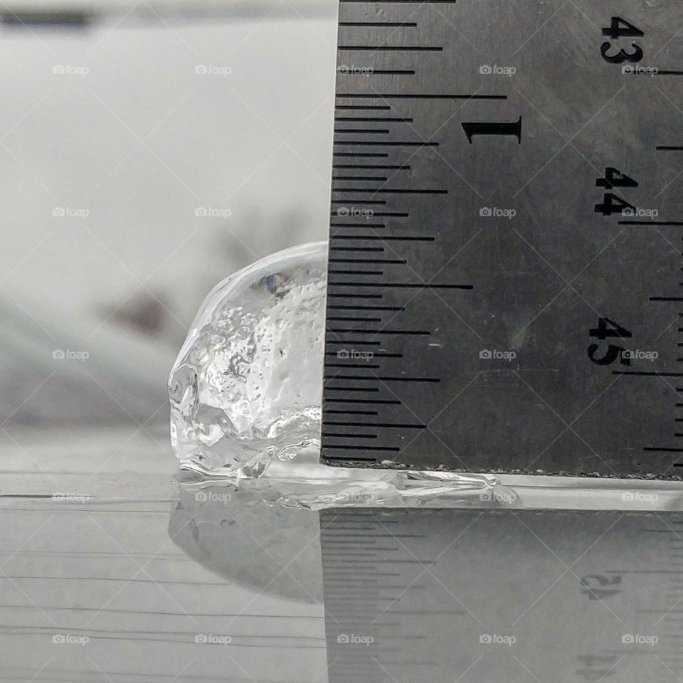 Jan 2017: A winter storm brought 3/4 inch of Ice from freezing rain in Farmington Missouri.