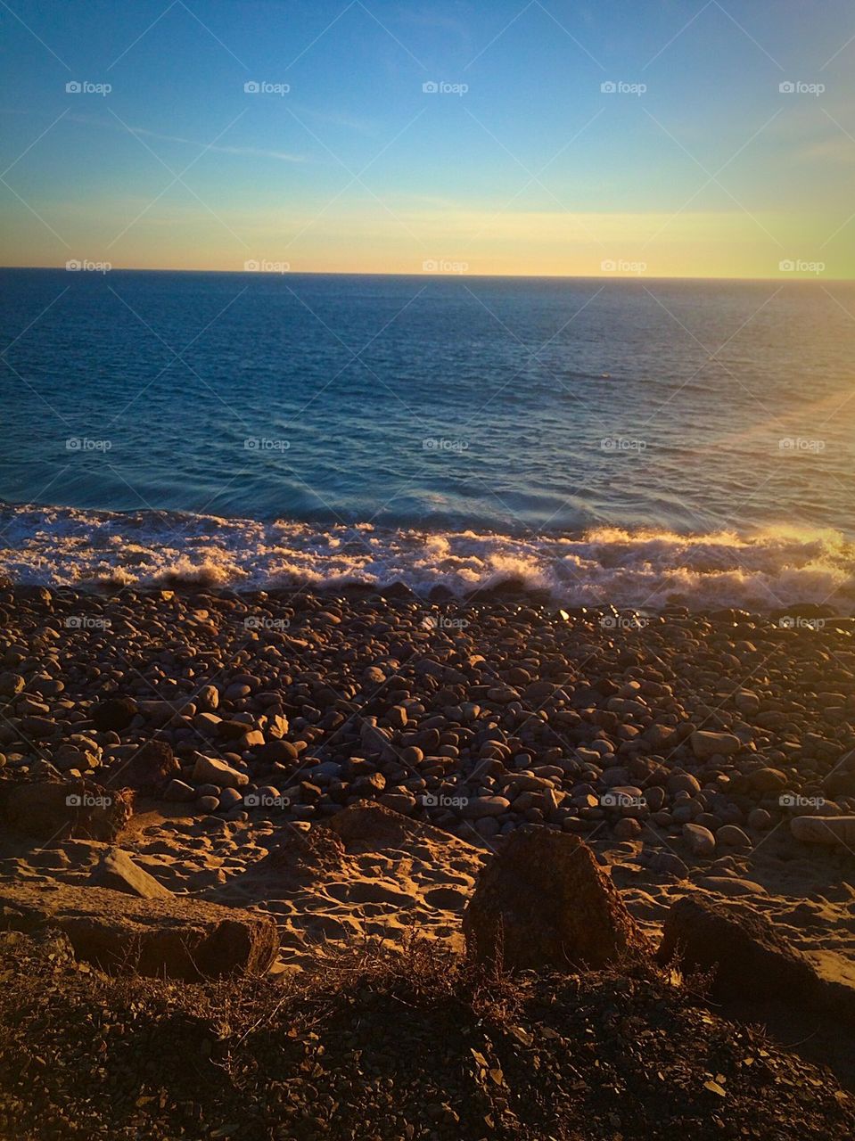 Highway 1 waiting sunset