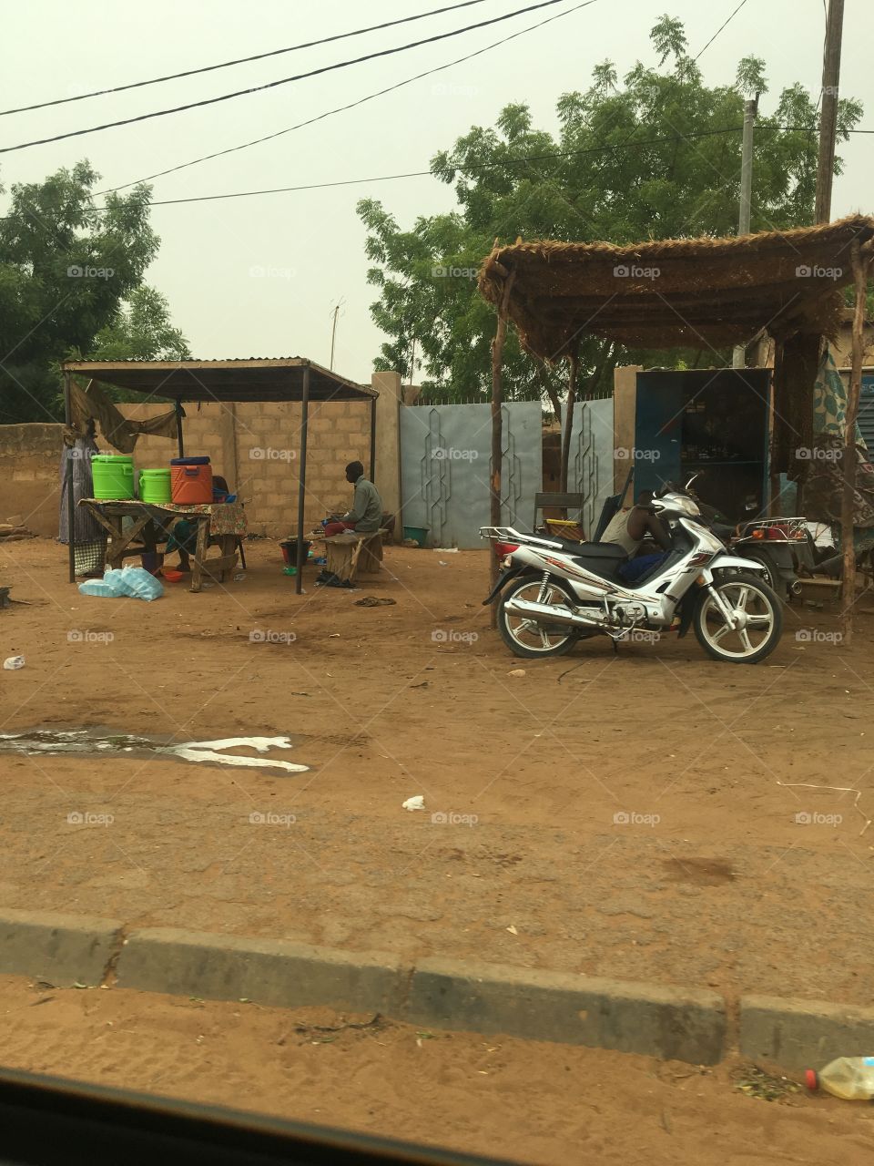 Niamey Niger Africa market