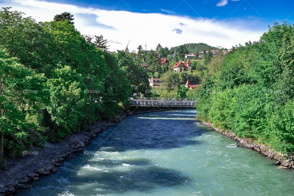 River in Brixen, South Tyrol