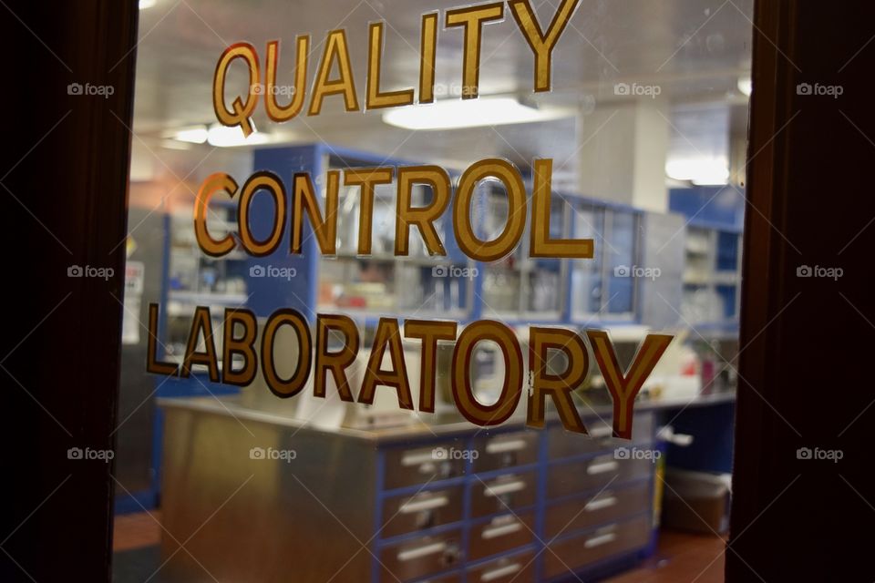 Quality control laboratory 