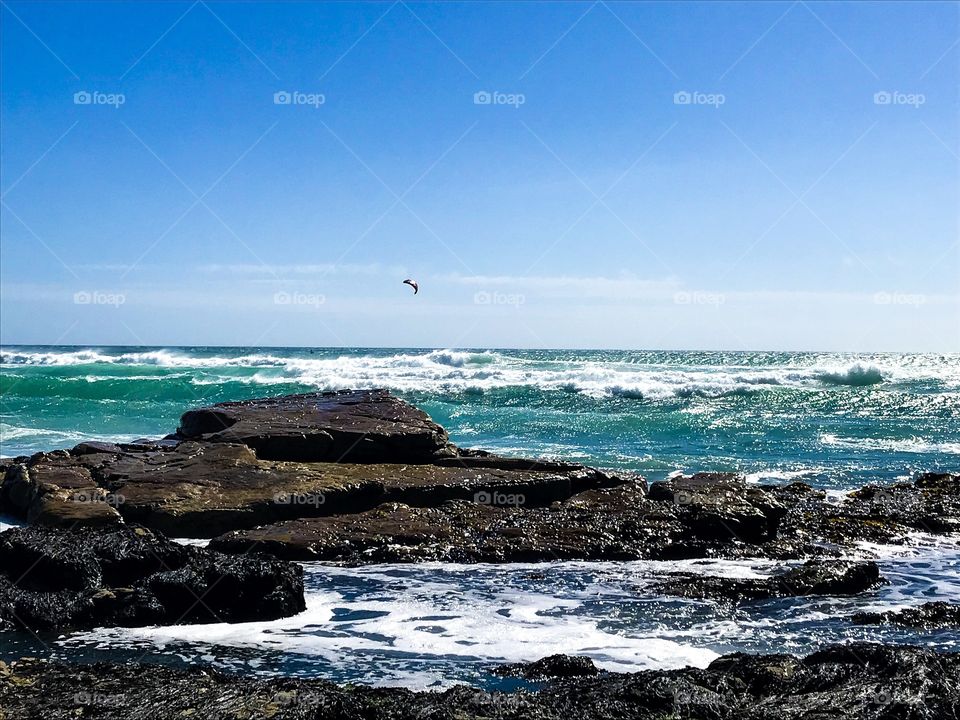 Memories of summer. What better way to spend your summer than on the beach and even kite surfing on the ocean 
