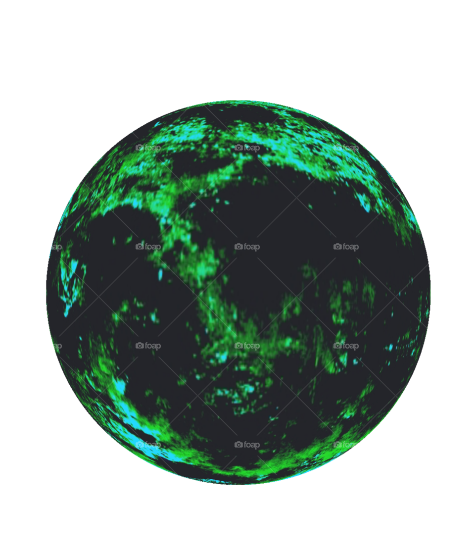 beautiful green boll