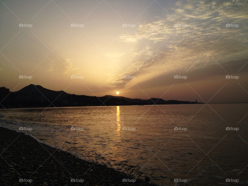 Sunset, Water, Dawn, Beach, Landscape