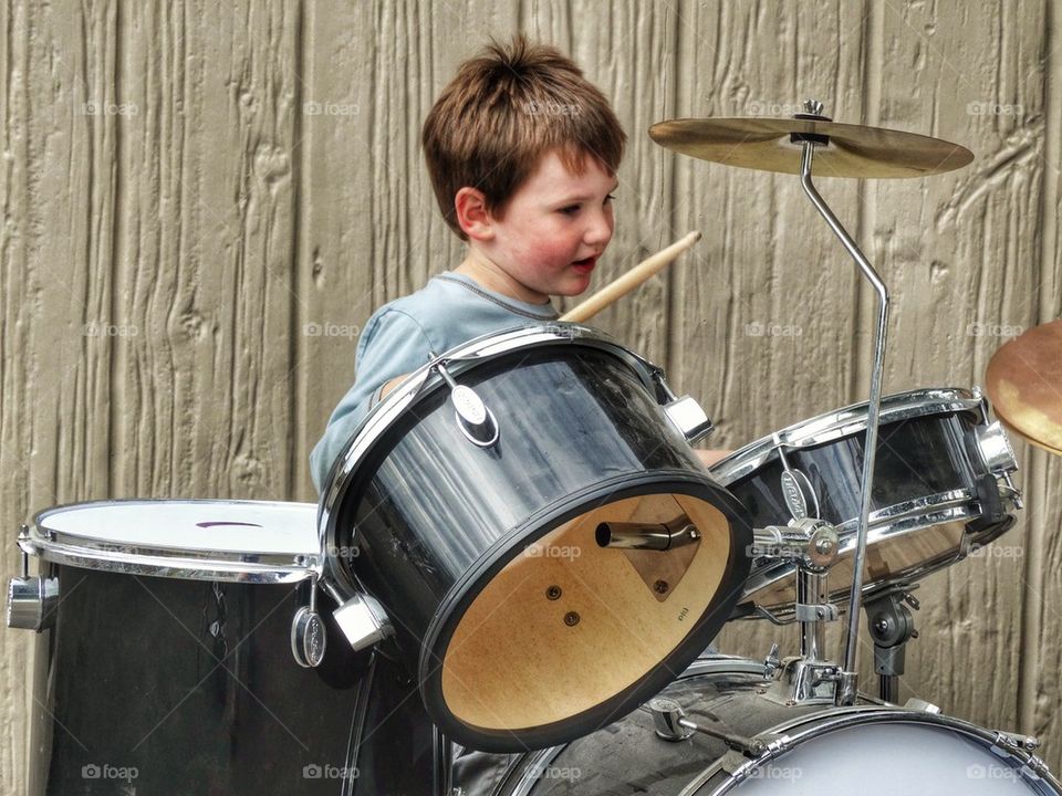 Young Drummer