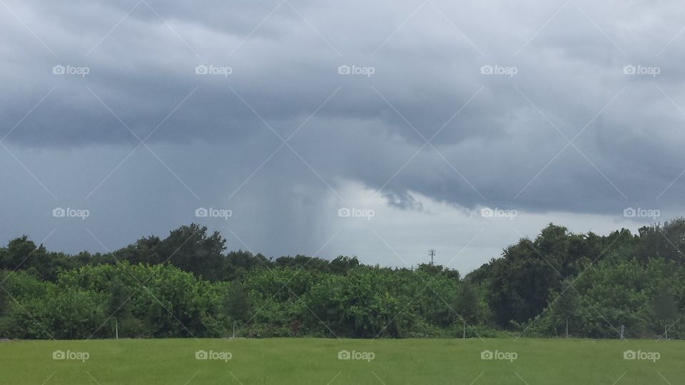 Drought makes gray clouds seem like gold