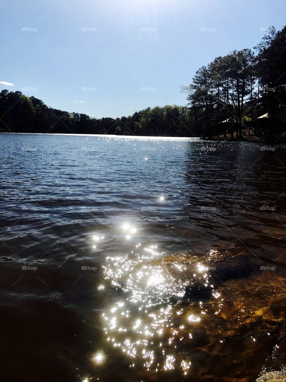 Diamonds on the water