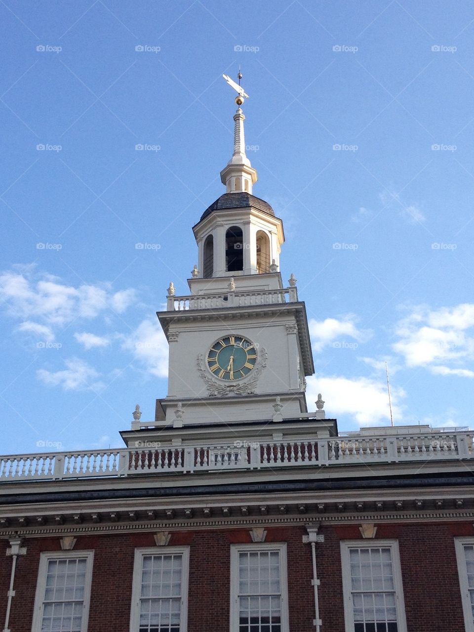 Independence Hall close up
