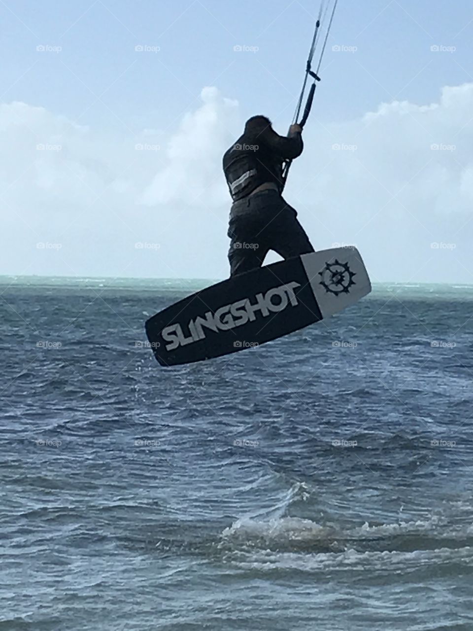 Slingshot kiteboarding