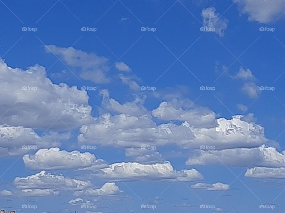 Clouds in the sky