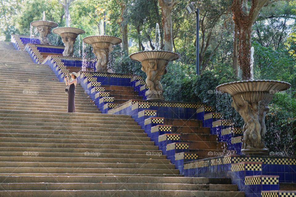 Stairs at Barcelona