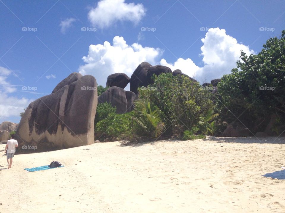 Source d'argent beach