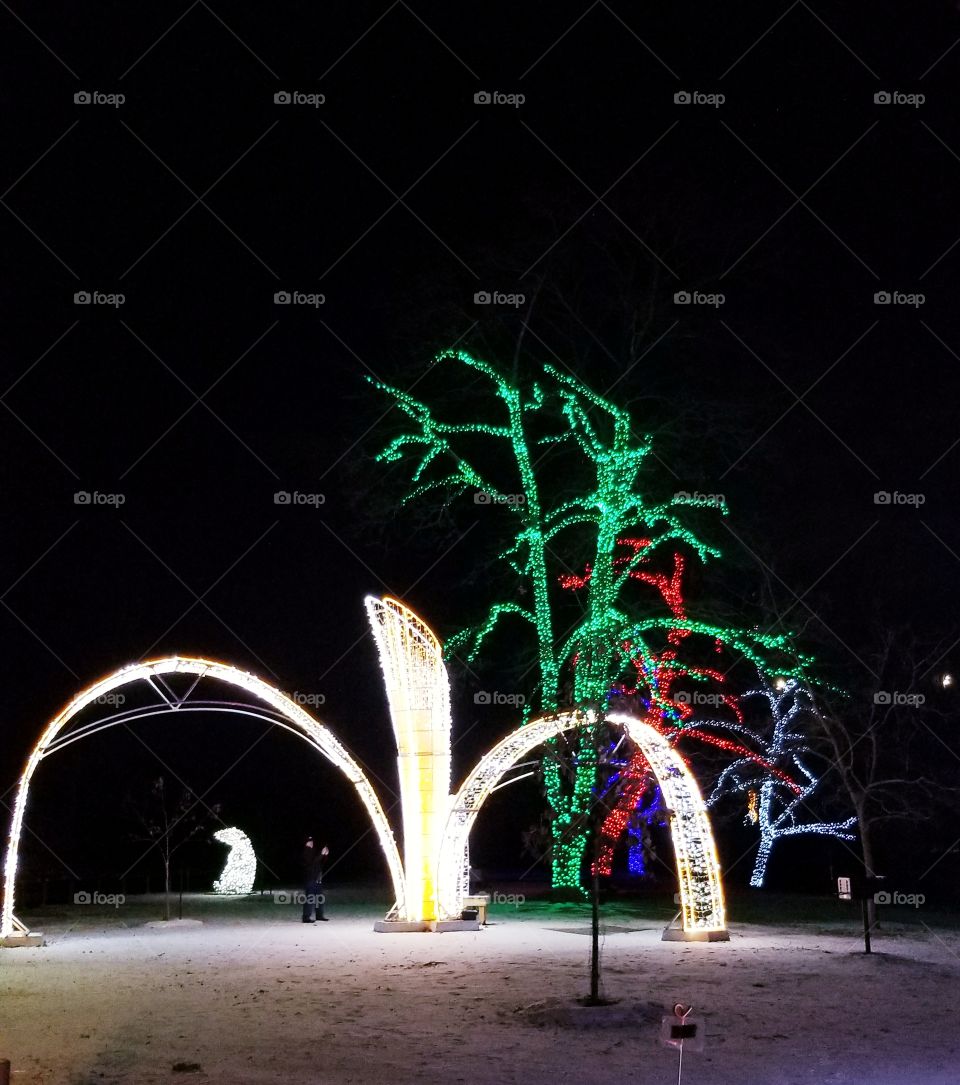 Festival of lights niagara falls Canada