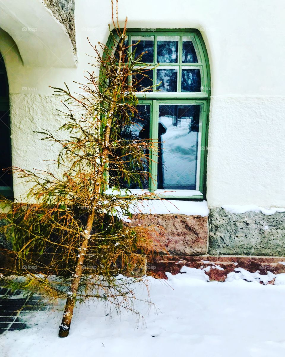 Christmas days in Imatra. It is frosty and fun.