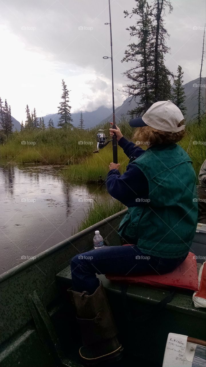 Fishing for Graylings in the Wrangell St Elias Park and Reserve