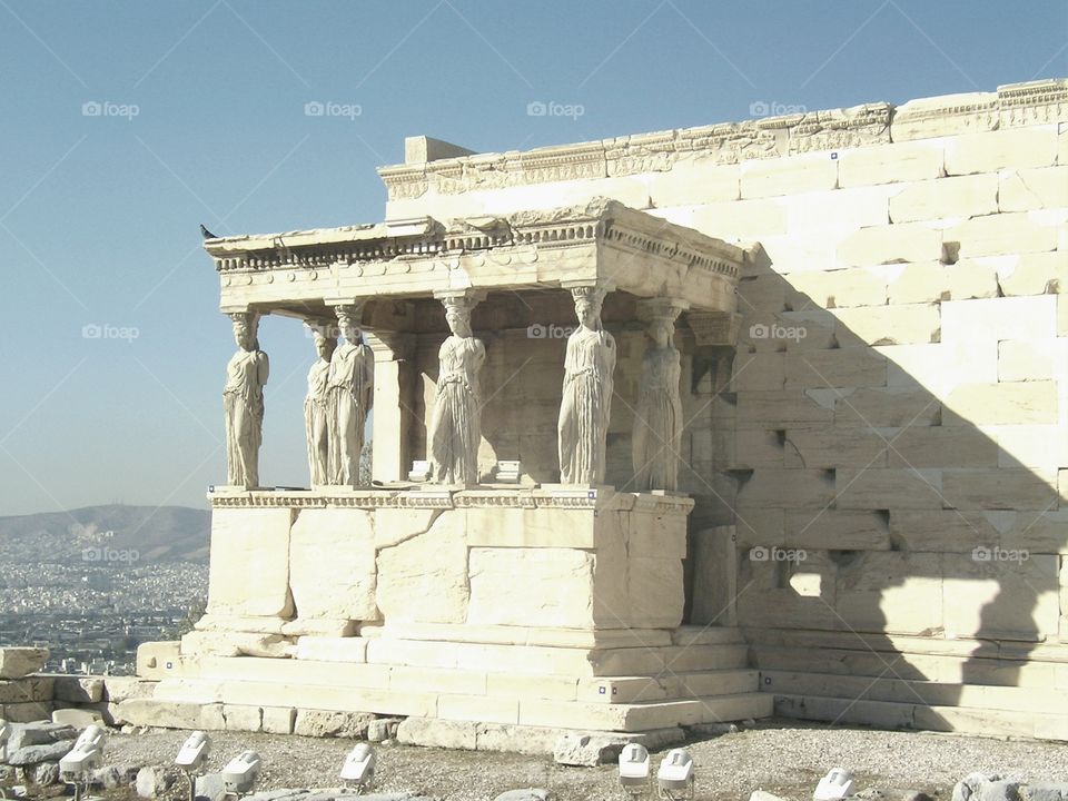 At Parthenon, Greece