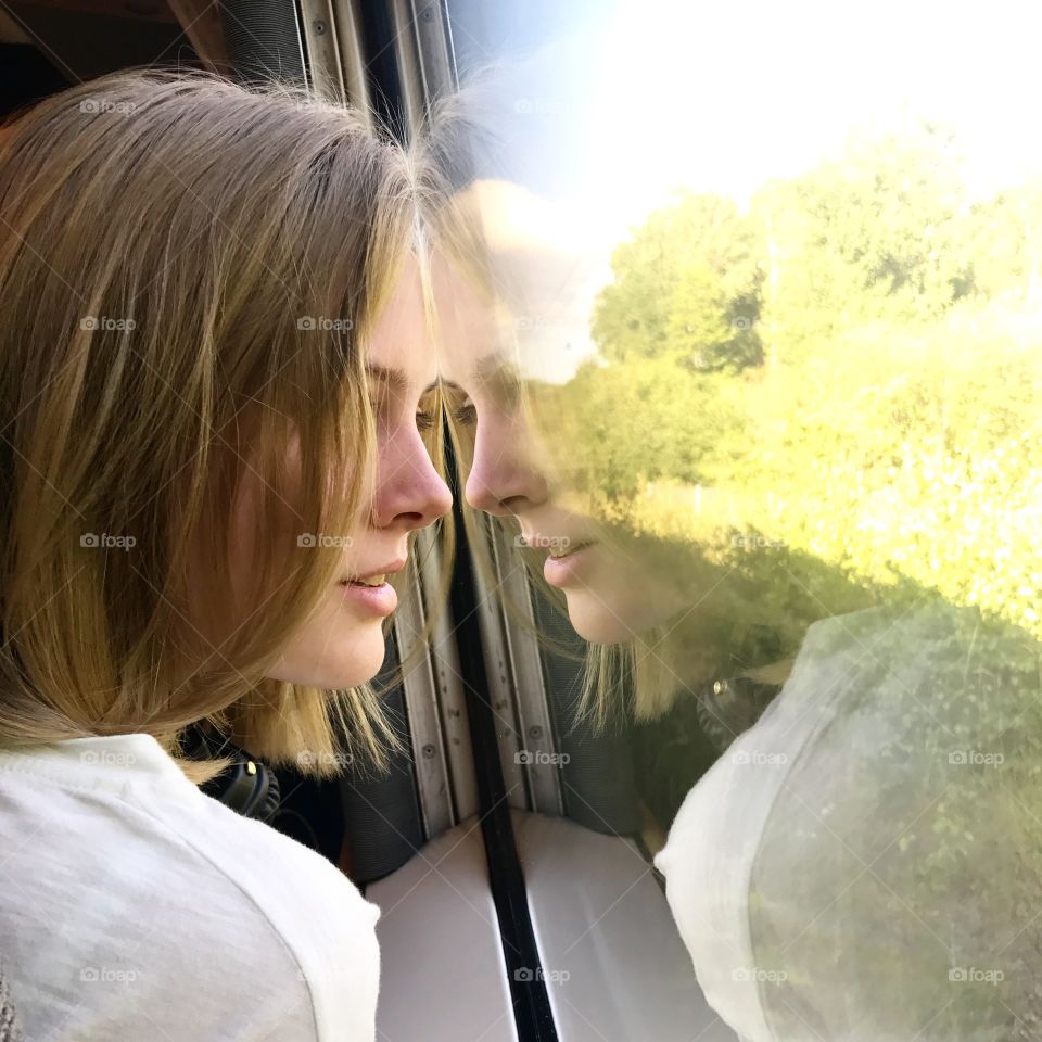 Girl on The train