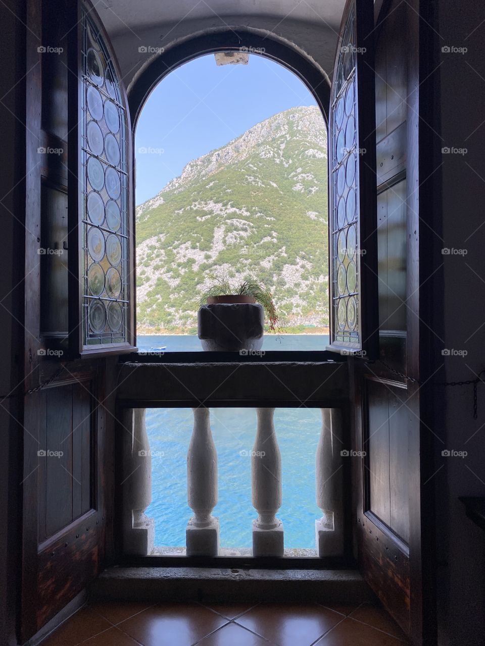 Sea and mountain views