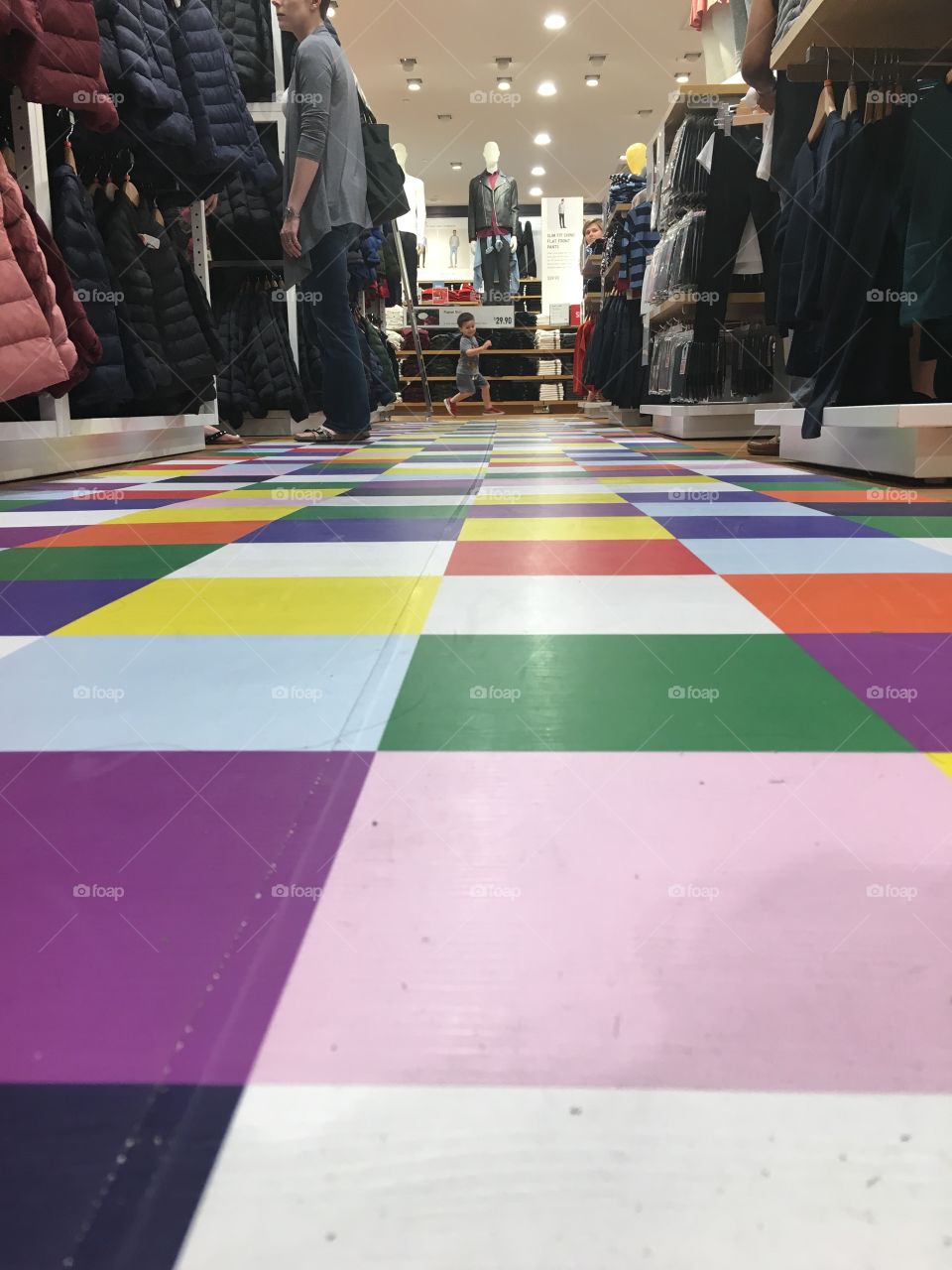 Mall floor
