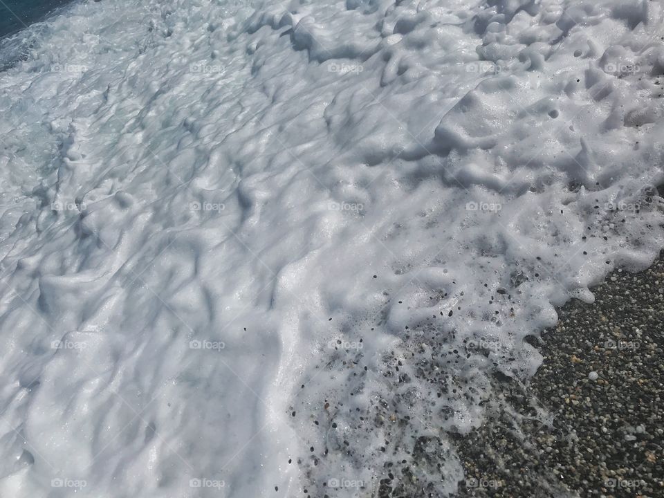 Surf at beach in Taiwan