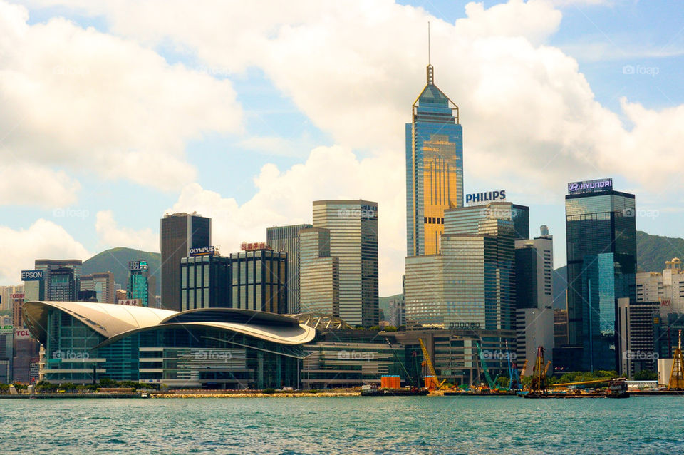 Hong Kong skyscrapers